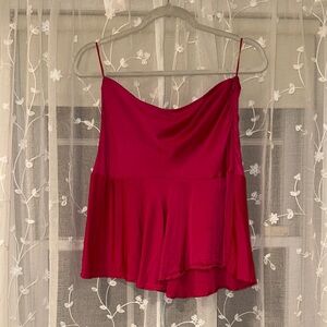 NWOT Hot pink Zara skirt